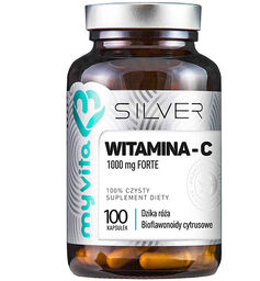 MyVita Silver Witamina-C 1000 mg Forte, 100 kapsułek