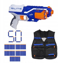 Nerf N-strike Disruptor Kamizelka 50x Strzałki