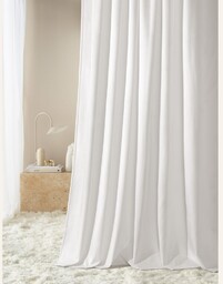 ZASŁONA WELUROWA BIANCA - BIAŁA 180x270 TAŚMA
