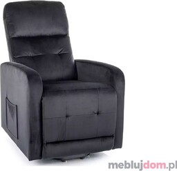 Fotel relaksacyjny OTUS II VELVET Signal Czarny