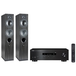 YAMAHA Zestaw stereo R-S202D + INDIANA LINE Tesi
