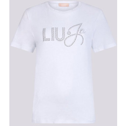 T-shirt damski liu jo con logo altro