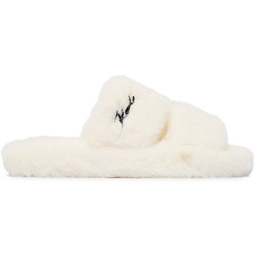 Kapcie KARL LAGERFELD Hypns KL80674 Kremowy