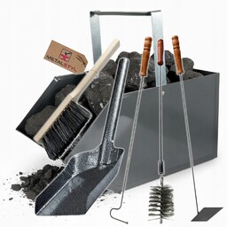 Węglarka pojemnik na drewno węgiel popiół maxi duża