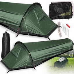 Namiot Kempingowy Lekki Namiot Jednoosobowy 1 Osobowy Turystyczny