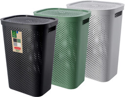 Kosze z pokrywą Curver Infinity 60L mix kolorów,