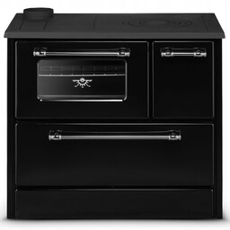 Kuchnia na drewno piec kominek koza Co czarny