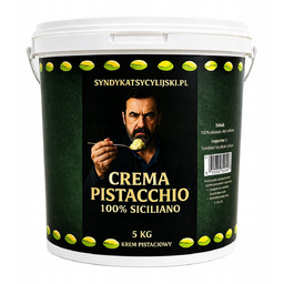 CREMA PISTACCHIO 100% SICILIANA 5KG Krem Pistacjowy