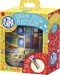 Szkolny zestaw plastyczny