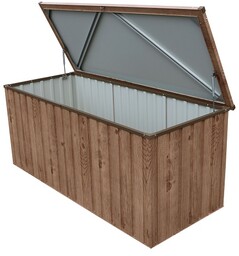 Skrzynia ogrodowa Compact Box 770l brązowa