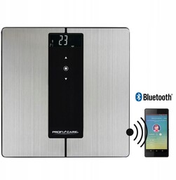 9w1 Inteligentna Analityczna Waga Łazienkowa Smart Bluetooth Inox