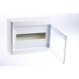 Rozdzielnica 1x12 Nedbox drzwi transparentne Duwi