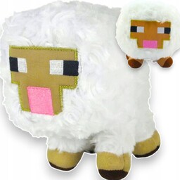 MINECRAFT OWCA OWIECZKA PLUSZOWA MASKOTKA PLUSZAK POSTAĆ