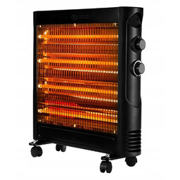 Promiennik kwarcowy grzejnik elektryczny 600W 1200W podczerwień Neo