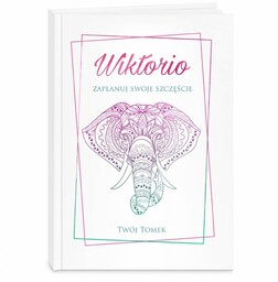 Planner kalendarz książkowy z nadrukiem dla niej dziewczyny