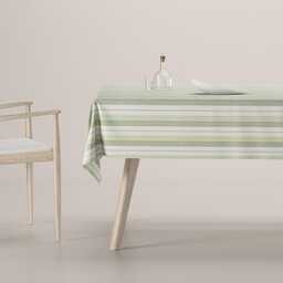 Obrus prostokątny, zielone pasy, Vibes