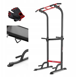 Stabilny drążek stacjonarny regulowany poręcz uchwyty do dipów