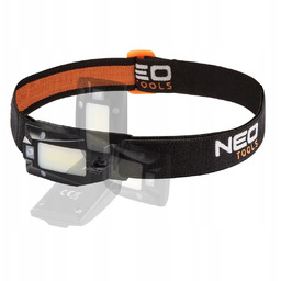 Latarka Czołowa Akumulatorowa Usb 180LM Cob Led,czujnik Ruch