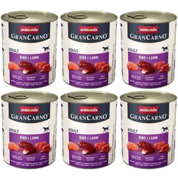 Animonda Grancarno Original Rind + Lamm 6x400 g
