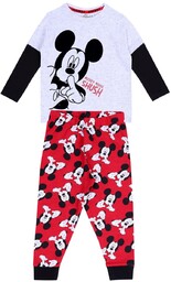 Czerwono-szara piżama Myszka Mickey DISNEY 4-5lat 110 cm