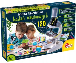 Wielkie Labolatorium Eksperymentów Nauki Dla Dzieci Mały Geniusz