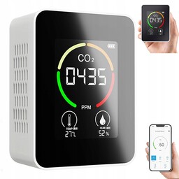 3 W 1 Czujnik CO2 Detektor Jakości Powietrza
