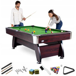 Zestaw do gry w bilard kompletny kije bile