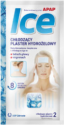 Apap Ice, chłodzący plaster hydrożelowy, 2 sztuki