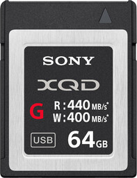 Sony XQD 64GB 440/400 Mb/s - kurier