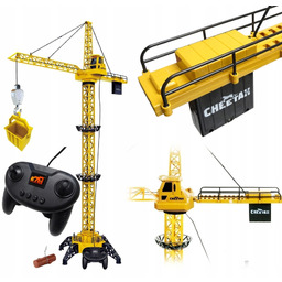 Żuraw Dźwig Duży 128CM Zdalnie Sterowany Dla Dzieci