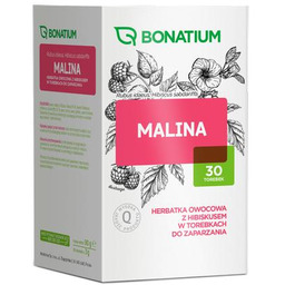 Bonatium Malina Herbatka owocowa z hibiskusem, 30sasz.