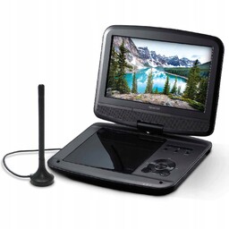Przenośny odtwarzacz DVD 9" 22,8cm z tunerem Tv