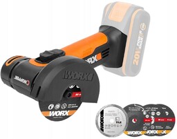 Mini Szlifierka kątowa Worx WX801.9 Akumulatorowa