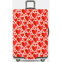 Pokrowiec na walizkę L L czerwony