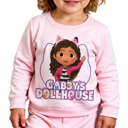 Piżamka Róż KOCI DOMEK GABI GABBY Prezent