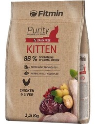 FITMIN Karma dla kota Cat Purity Kitten Kurczak