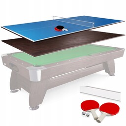 Nakładka dwustronna na stół bilardowy 7ft tenis stołowy