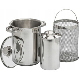 Zestaw Szynkowar 1,5 Garnek 4L Z Koszem 313515