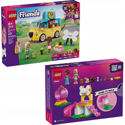 Lego Friends Zestaw 2w1 Furgonetka Zwierząt Plac Zabaw