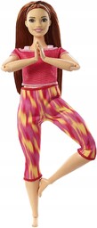 Barbie Lalka Made To Move Gimnastyczka GXF07