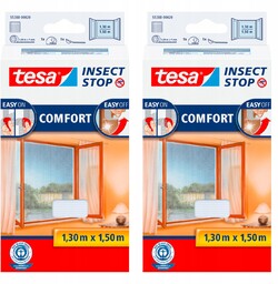 Moskitiera na okno tesa Comfort 1,3x1,5m biała x