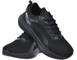 Sneakersy męskie buty sportowe tekstylne czarne BIG STAR