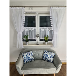 Zazdrostka Z Zasłonami Firana Kuchenna Firanki Do Kuchni