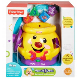 Garnuszek na klocuszek Fisher Price