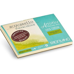 Fabriano Blok akwarelowy, papier, tradycyjny biały, 5 x