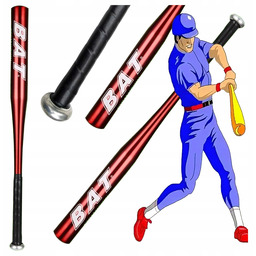 Kij Baseballowy Bejsbolowy Bat Aluminiowy 25" 64cm Mocny