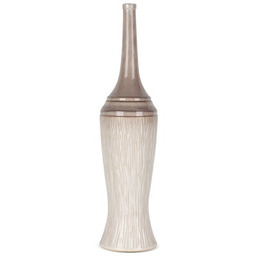 EUROFIRANY Wazon Rosina 16 x 66 cm Kremowy