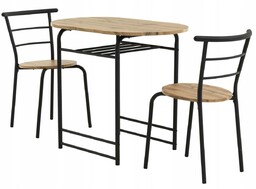 Stół i 2 krzesła z krzesłami do kuchni
