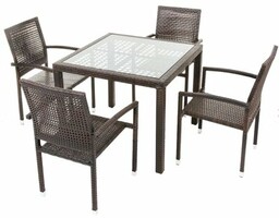 PATIO Zestaw mebli ogrodowych Loretta 47896 Brązowy