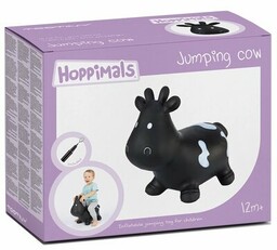HOPPIMALS Skoczek Krówka Czarny